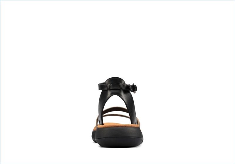  Jemsa Strap / Black Combi Leather Womens Sport Sandals