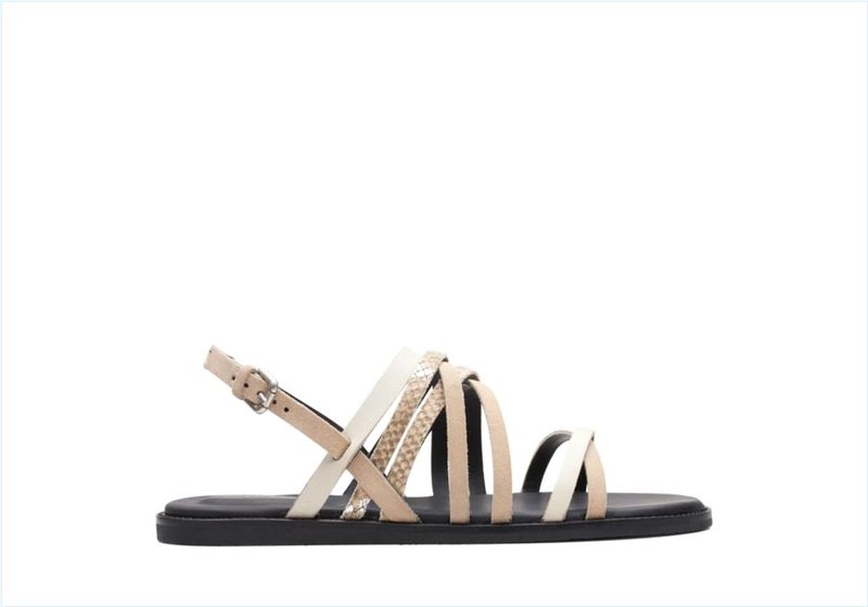  Karsea Ankle / Taupe Snake Womens Sandals