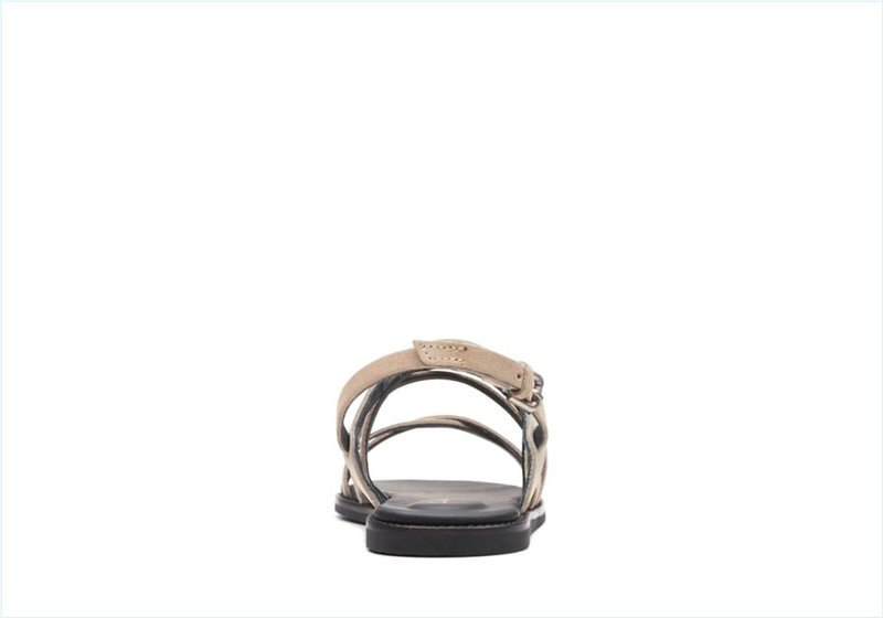  Karsea Ankle / Taupe Snake Womens Sandals