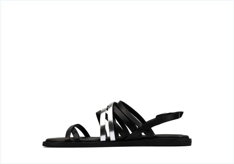  Karsea Ankle / Black Combi Leather Womens Sandals