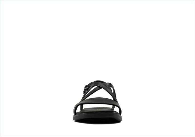  Ofra Strap / Black Leather Womens Sandals