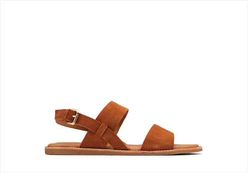  Karsea Strap / Tan Suede Womens Sandals