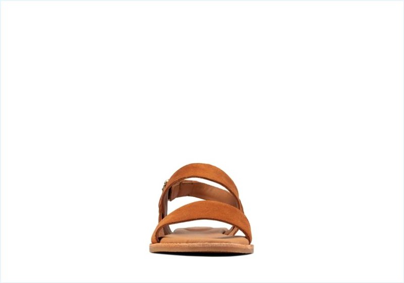  Karsea Strap / Tan Suede Womens Sandals