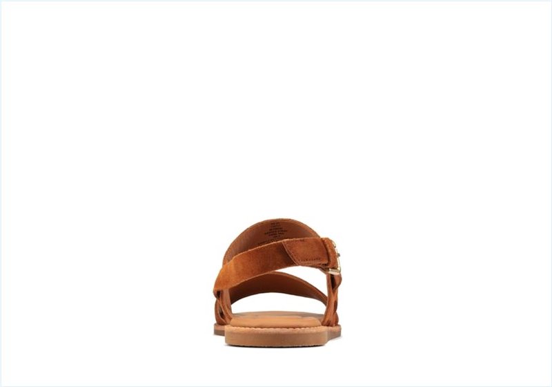  Karsea Strap / Tan Suede Womens Sandals