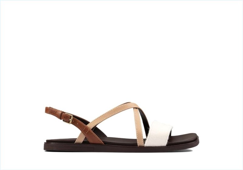  Ofra Strap / Taupe Combi Leather Womens Sandals