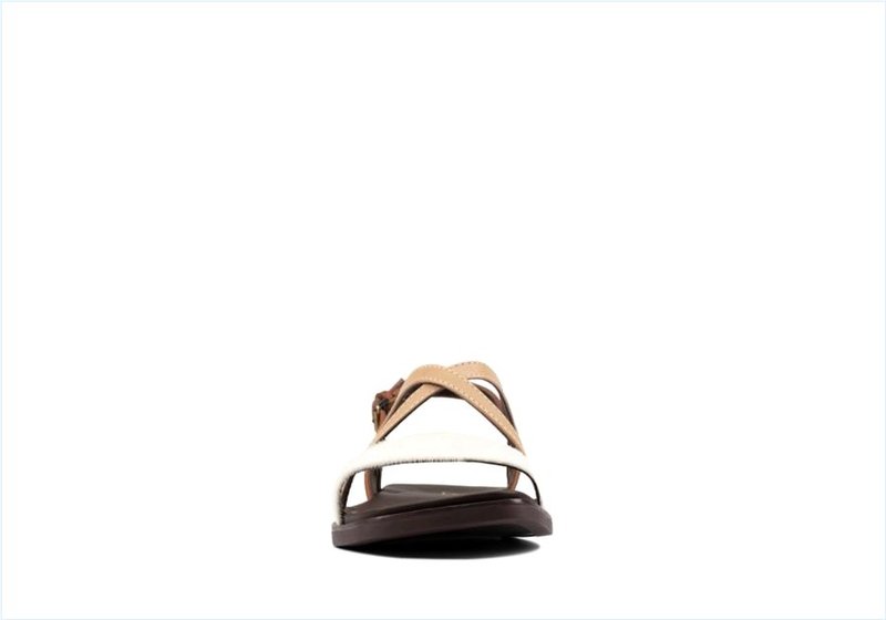  Ofra Strap / Taupe Combi Leather Womens Sandals