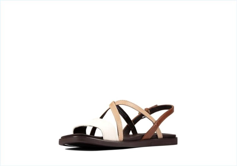  Ofra Strap / Taupe Combi Leather Womens Sandals