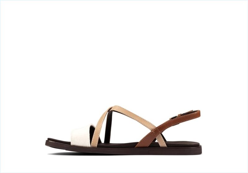  Ofra Strap / Taupe Combi Leather Womens Sandals