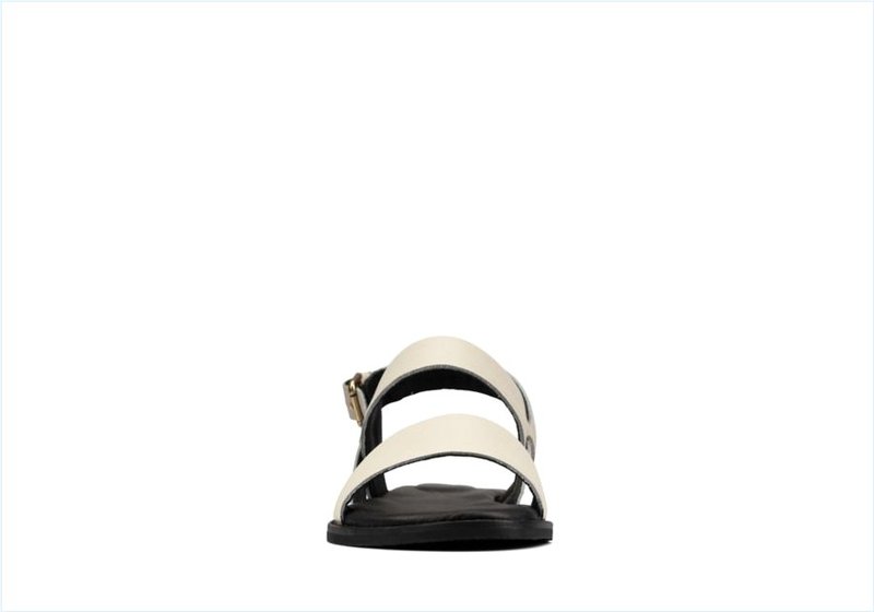  Karsea Strap / White Leather Womens Sandals