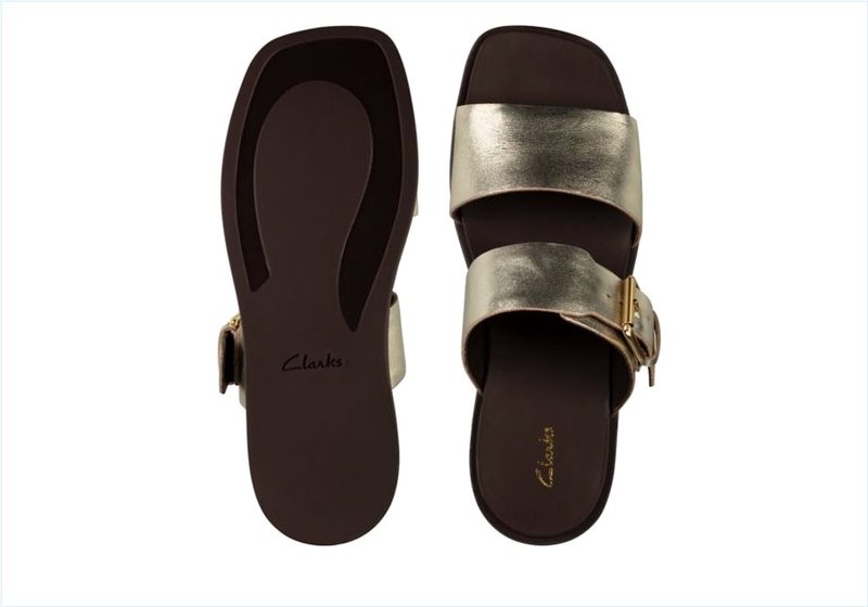  Ofra Slide / Champagne Womens Sandals