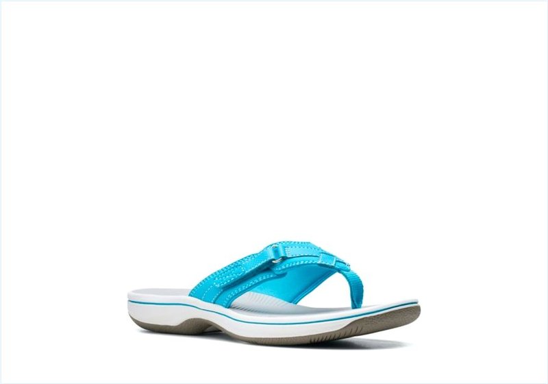  BREEZE SEA / Aqua Synthetic Womens Sandals