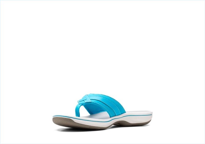  BREEZE SEA / Aqua Synthetic Womens Sandals