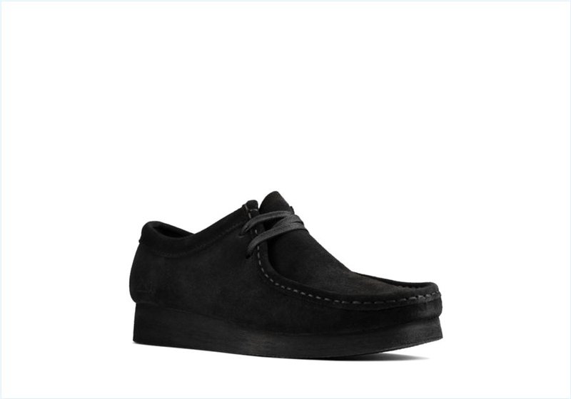  Wallabee 2 / Black Suede Womens Shoes