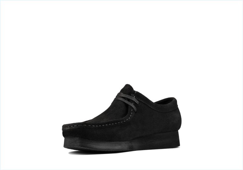  Wallabee 2 / Black Suede Womens Shoes