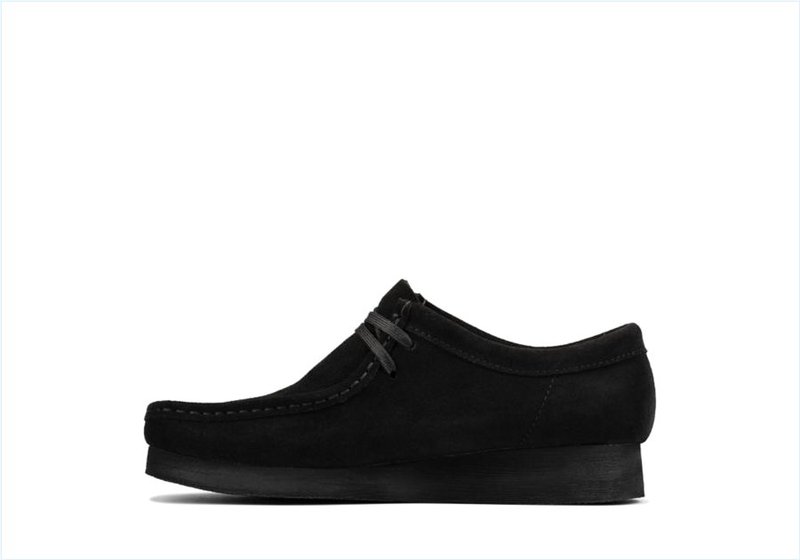  Wallabee 2 / Black Suede Womens Shoes