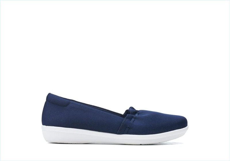  Ayla Shine / Navy Womens Shoes