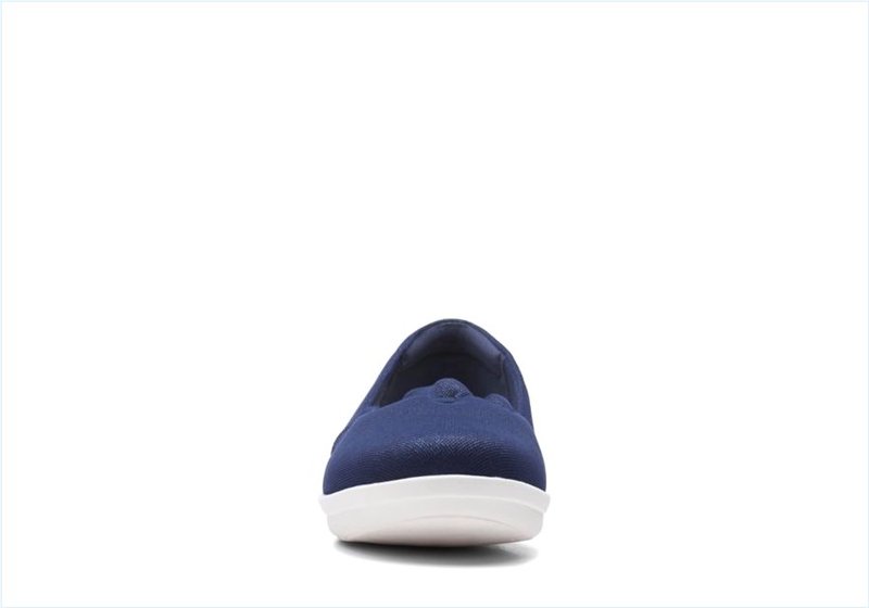  Ayla Shine / Navy Womens Shoes