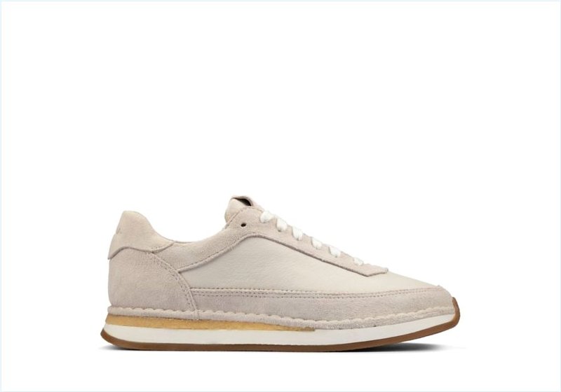  Craft Run Lace / White Suede Womens Sport Shoes