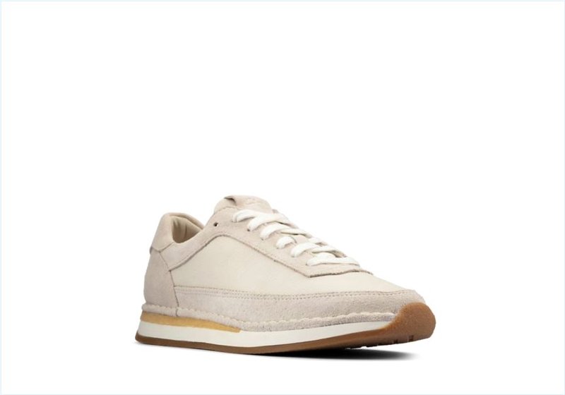  Craft Run Lace / White Suede Womens Sport Shoes