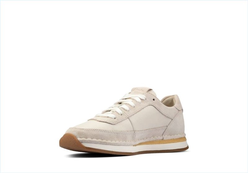  Craft Run Lace / White Suede Womens Sport Shoes