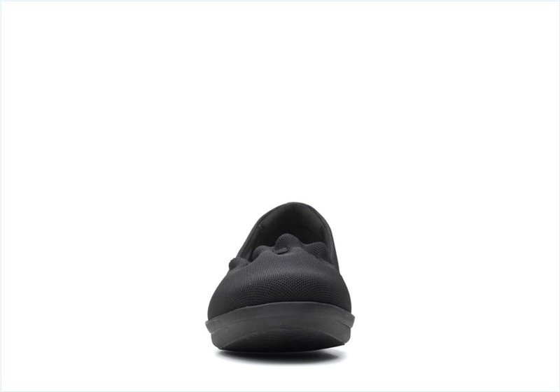  Ayla Shine / Black Textile Womens Shoes