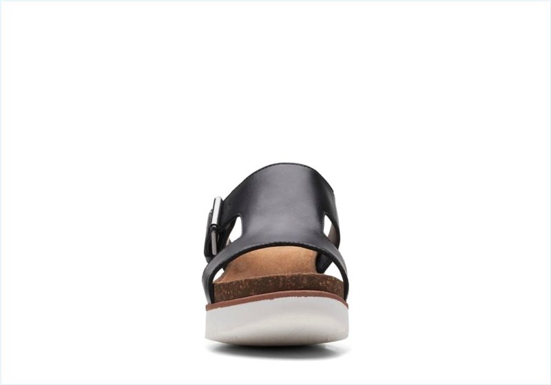  Lizby Ease / Black Leather Womens Sandals