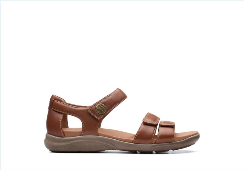  Kylyn Strap / Tan Leather Womens Sandals