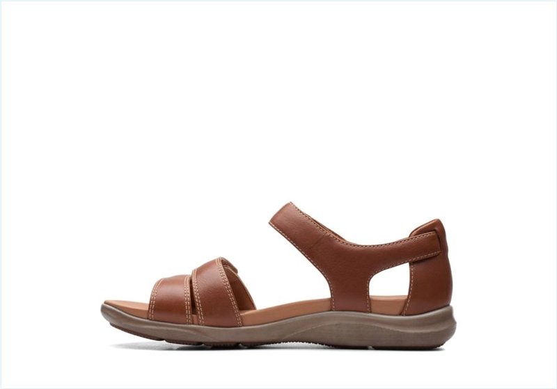  Kylyn Strap / Tan Leather Womens Sandals