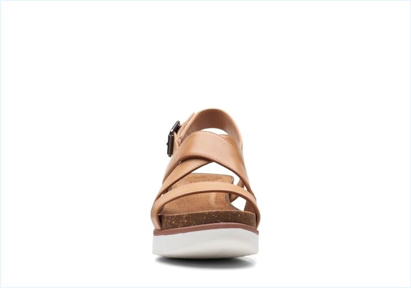  Lizby Cross / Sand Leather Womens Sandals