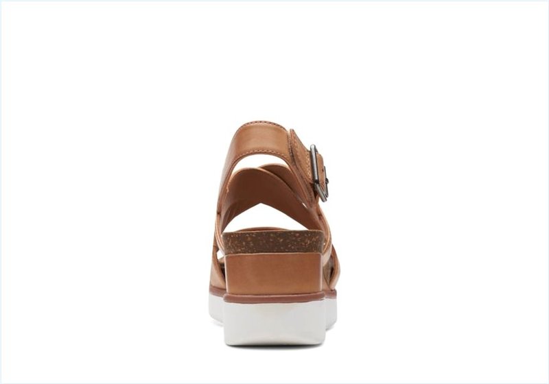  Lizby Cross / Sand Leather Womens Sandals