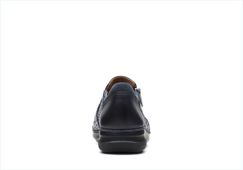  Appley Zip / Navy Combination Womens Shoes