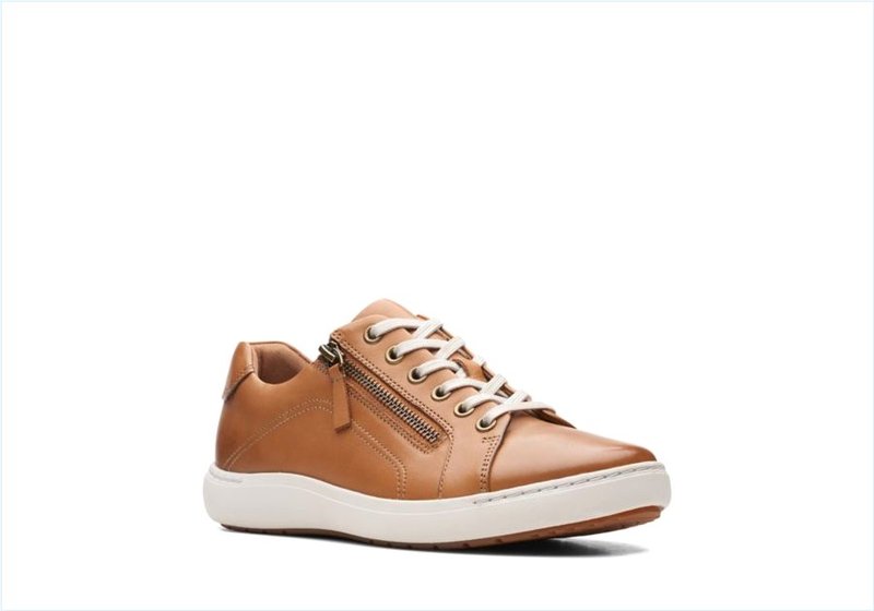  Nalle Lace / Dark Tan Leather Womens Shoes