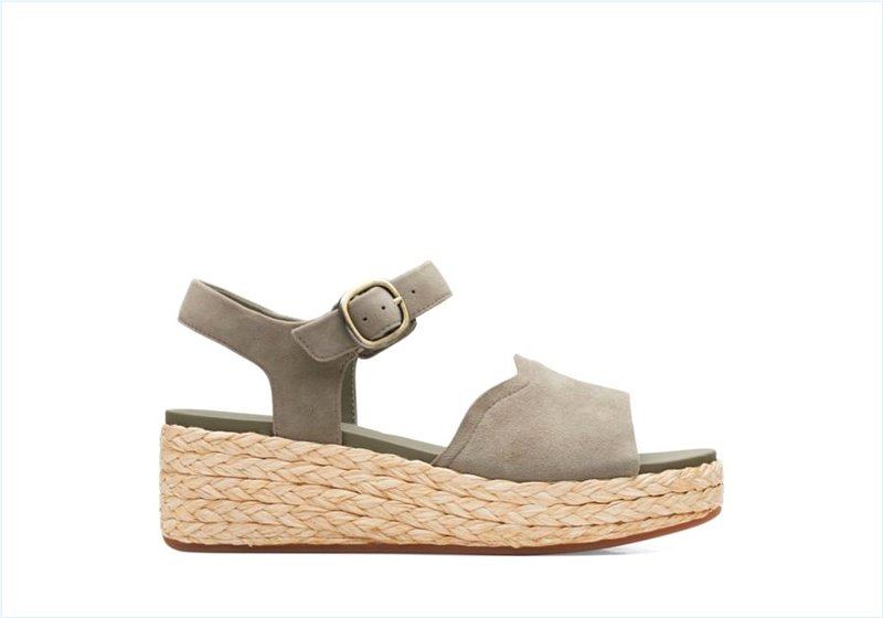  Kimmei Way / Olive Suede Womens Sandals