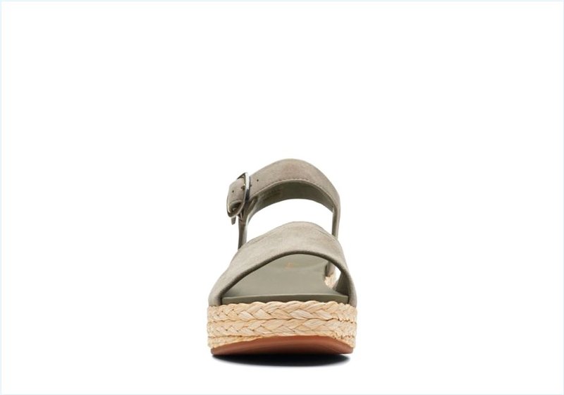  Kimmei Way / Olive Suede Womens Sandals