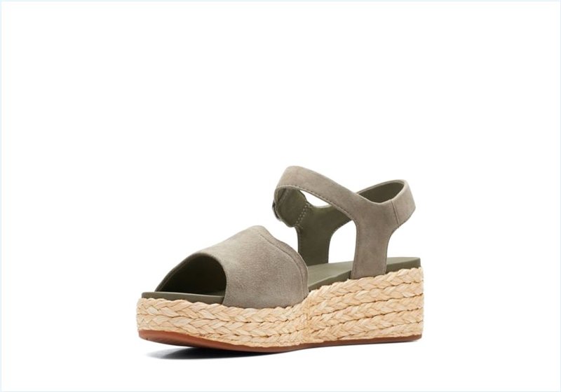  Kimmei Way / Olive Suede Womens Sandals