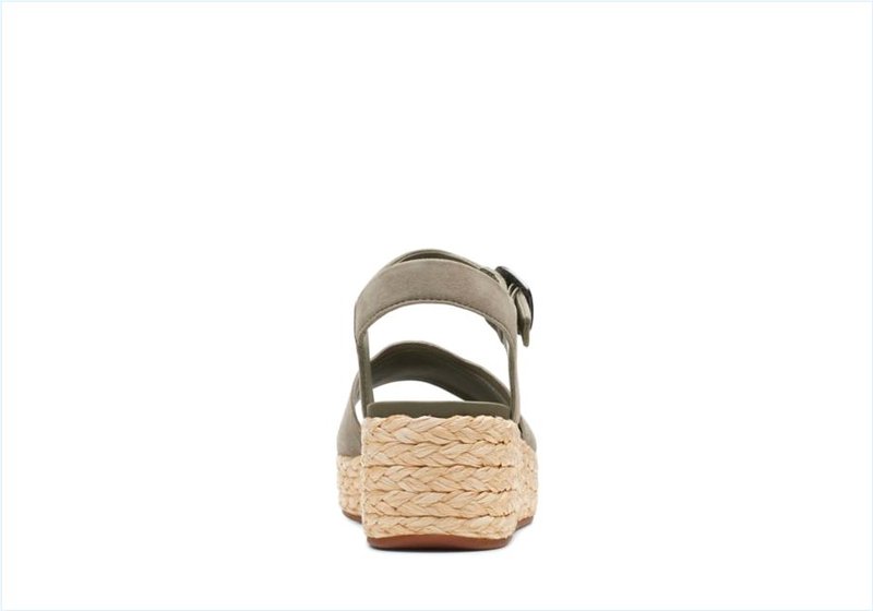  Kimmei Way / Olive Suede Womens Sandals