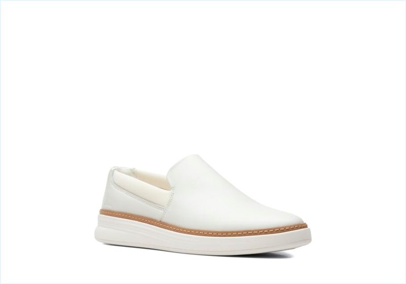  Kerris Stride / White Leather Womens Sport Shoes