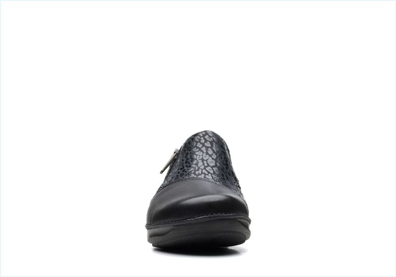  Appley Zip / Black Combination Womens Shoes