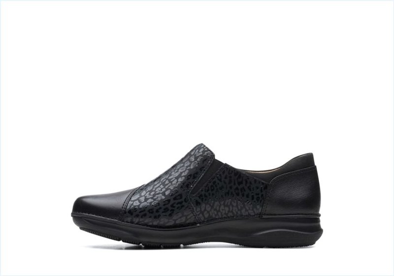  Appley Zip / Black Combination Womens Shoes