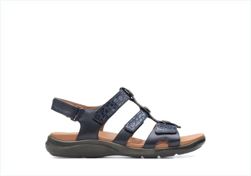  Kylyn Step / Navy Combination Womens Sandals