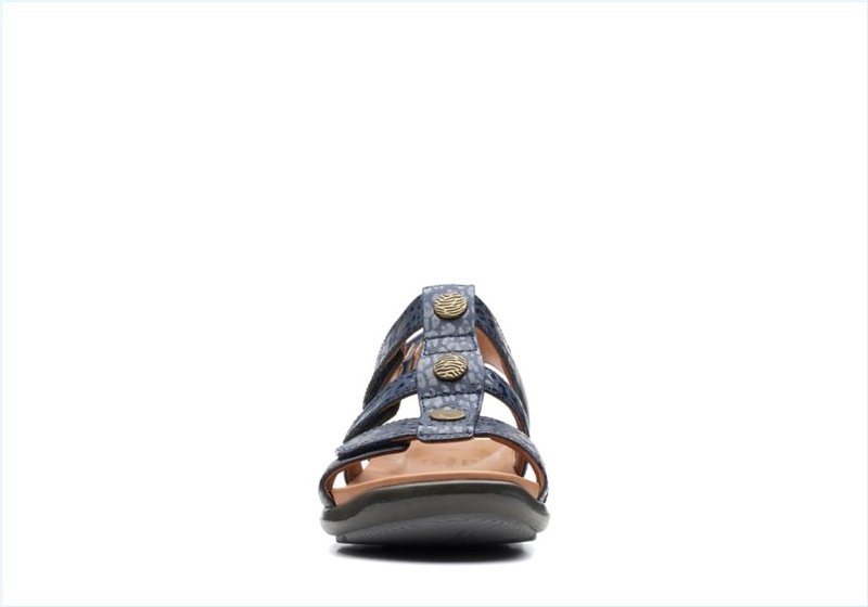  Kylyn Step / Navy Combination Womens Sandals