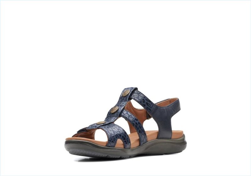  Kylyn Step / Navy Combination Womens Sandals