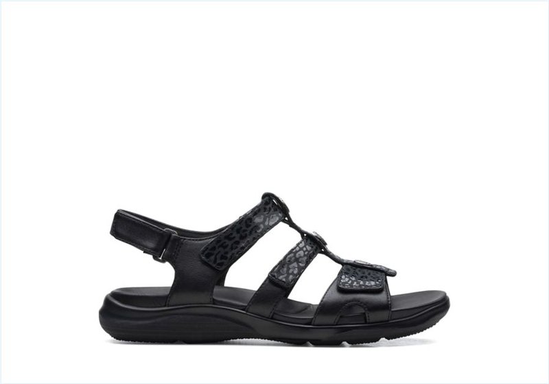  Kylyn Step / Black Combination Womens Sandals