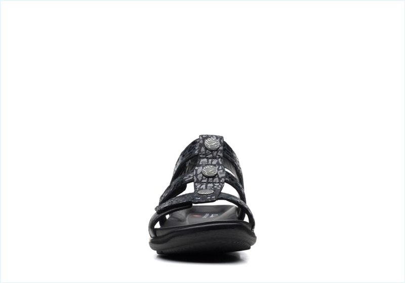  Kylyn Step / Black Combination Womens Sandals