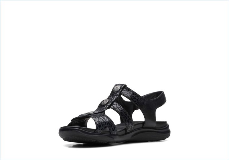  Kylyn Step / Black Combination Womens Sandals