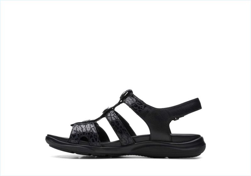  Kylyn Step / Black Combination Womens Sandals