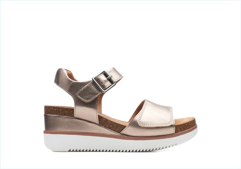  Lizby Strap / Gold Metallic Womens Sandals