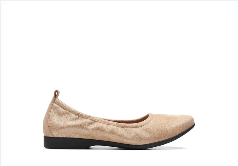  Un Darcey Vibe / Gold Metallic Womens Shoes