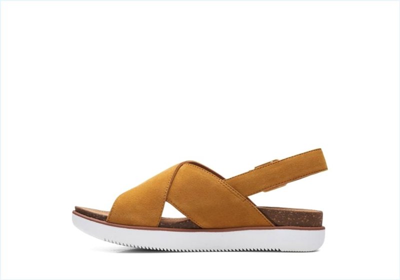  Elayne Cross / Ochre Womens Sandals