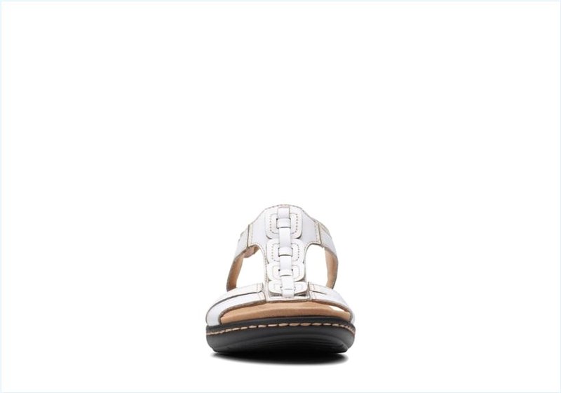  Laurieann Kay / White Leather Womens Sandals